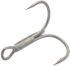 Крючок тройной DECOY Y-F33F Treble #5 тёмно-серый никель 6шт/уп (407660)