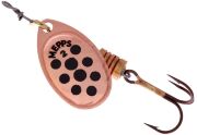 Блесна вращающаяся MEPPS Aglia Decore CU/NR (медь/черн) №2 4,5г Блесна вращающаяся MEPPS Aglia Decore CU/NR (медь/черн) №2 4,5г