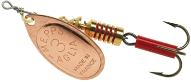 Блесна вращающаяся MEPPS Aglia CU (медь) №3 6,5гр