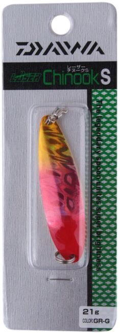 Блесна колеблющаяся DAIWA Laser Chinook S 21гр 60мм #GR-G