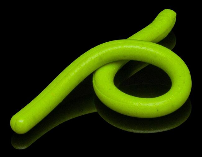 Силиконовая приманка SOOREX Pasta 100мм #104 (шартрёз).сыр. 11шт/уп