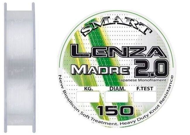 Леска MAVER Smart Lenza Madre 2.0 150m monofil. clear 0.194mm 2,8кг F.Test 6 Леска MAVER Smart Lenza Madre 2.0 150m monofil. clear 0.194mm 2,8кг F.Test 6