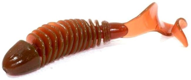 Твистер ALLVEGA Bony Grub 8см 5.2гр 6шт/уп #017 motor oil Твистер ALLVEGA Bony Grub 8см 5.2гр 6шт/уп #017 motor oil