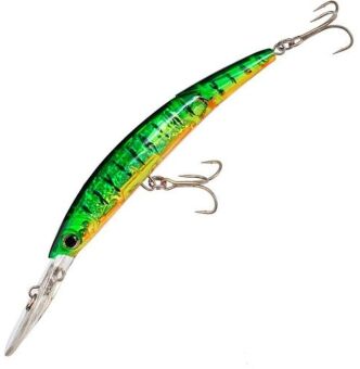 Воблер YO-ZURI Crystal 3D Minnow Deep Diver Jointed 130F 130мм 26.0гр 3.0-4.0м F1155-HT
