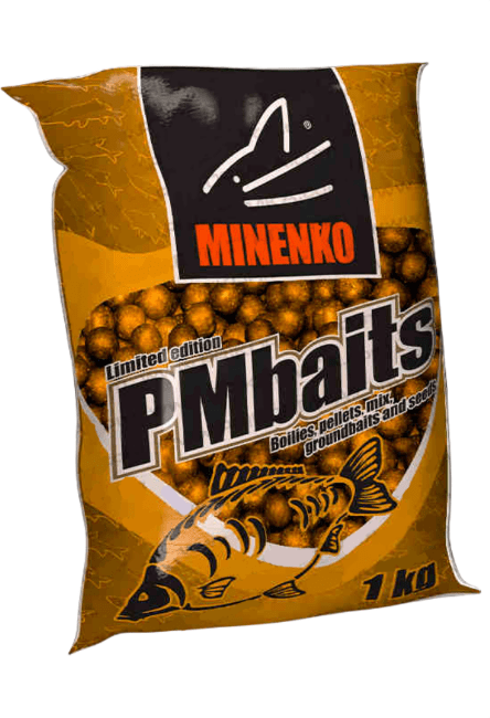 Прикормочные бойлы пылящие MINENKO Tutti-Frutti (фрукты) Ø26мм 1кг.