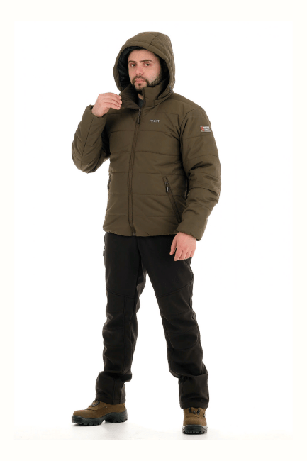 Куртка зимняя Payer "Партизан" хаки 48-50 рост:170-176