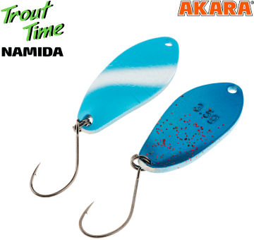 Блесна колеблющаяся AKARA Trout Time Namida 30мм 3.5гр #40 Блесна колеблющаяся AKARA Trout Time Namida 30мм 3.5гр #40