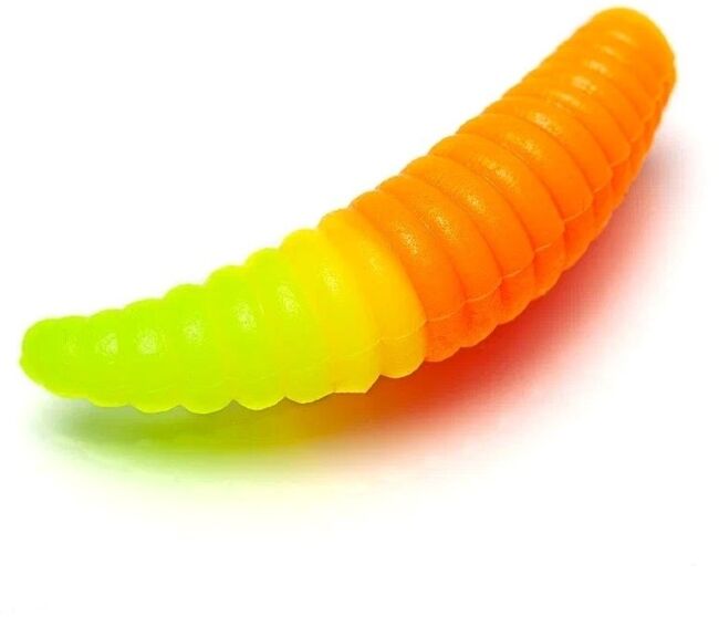 TFT Приманка силиконовая 38 мм. KUKA Цвет: K-26 Оранжевый-Шартрез, Аромат: Сыр, 10шт. TFT Приманка силиконовая 38 мм. KUKA Цвет: K-26 Оранжевый-Шартрез, Аромат: Сыр, 10шт.