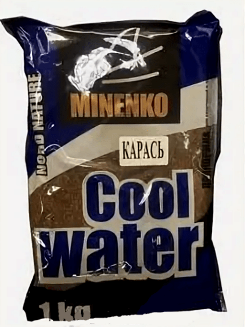 Прикормка зимняя MINENKO Cool Water 1кг Карась Прикормка зимняя MINENKO Cool Water 1кг Карась