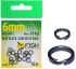 Кольцо заводное FISH SEASON Mat Black Slim Split Ring тёмное матовое ф6мм 10кг 16шт/уп 6011-06F