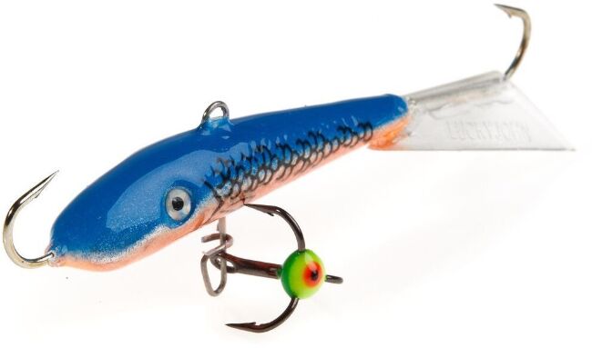 Балансир Lucky John FIN 4 с тройником 60мм 11гр/45H блистер 71413-45H Балансир Lucky John FIN 4 с тройником 60мм 11гр/45H блистер 71413-45H