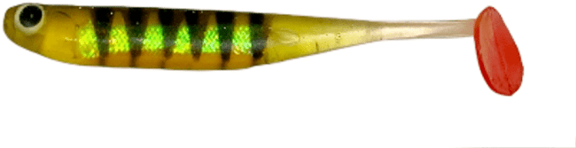 Виброхвост ALLVEGA LL Flashy Shad 11.5см 5.4гр 4шт/уп #034RT sand perch RT