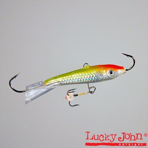 Балансир Lucky John CLASSIC 9 с тройником 90мм/02H блистер 81901-02H Балансир Lucky John CLASSIC 9 с тройником 90мм/02H блистер 81901-02H