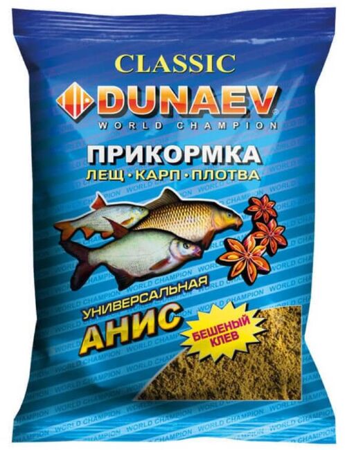 Прикормка DUNAEV Классика 0.9кг Анис