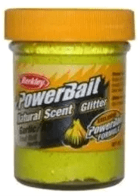 Форелевая Паста Berkley Powerbait Dough Natural Scent Garlic - Sunshine Yellow 1290577