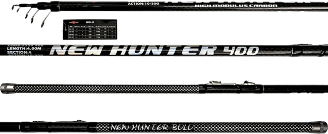 Удилище с кольцами MIFINE NEW Hunter 400 4.0м 4037-400 Удилище с кольцами MIFINE NEW Hunter 400 4.0м 4037-400