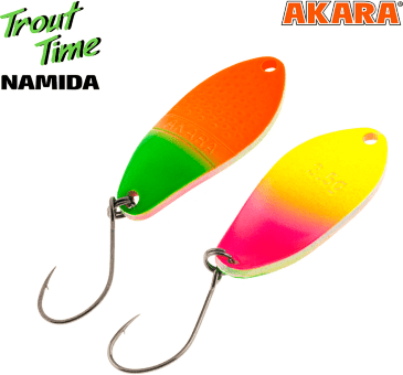 Блесна колеблющаяся AKARA Trout Time Namida 30мм 3.5гр #41