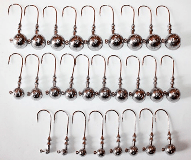 Джиг-головка крючок Gamakatsu №2/0 3.5гр никель 1шт. Джиг-головка крючок Gamakatsu №2/0 3.5гр никель 1шт.