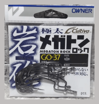 Крючок офсетный OWNER 11671-3/0 Megaton Rock черный 7шт/уп Крючок офсетный OWNER 11671-3/0 Megaton Rock черный 7шт/уп