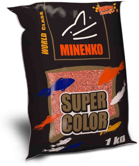 Прикормка MINENKO Super Color Карась красный 1кг Прикормка MINENKO Super Color Карась красный 1кг