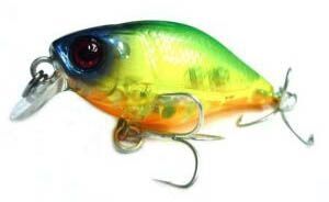 Воблер JACKALL Chubby 38F 38мм 4.0гр 0.6-1.0м Lime Squash