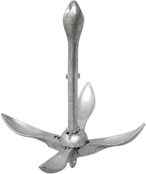 Якорь-кошка складной 6.0кг оцинкованный Якорь-кошка складной 6.0кг оцинкованный