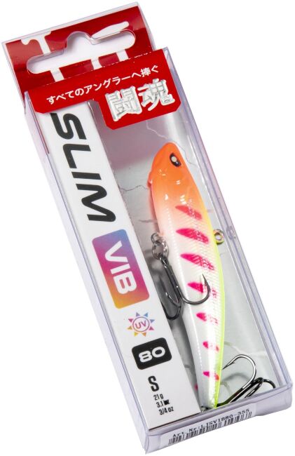 Воблер тонущий вертикальный LJ Pro Series SLIM VIB S 80.00/355 Воблер тонущий вертикальный LJ Pro Series SLIM VIB S 80.00/355