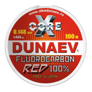 Флюорокарбон DUNAEV X-Core Fluorocarbon 100% RED 100м 0.148мм 1,43кг Флюорокарбон DUNAEV X-Core Fluorocarbon 100% RED 100м 0.148мм 1,43кг