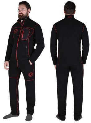 Костюм флисовый ALASKAN Royal Fish черный р:3XL (ADSRFXXXL)