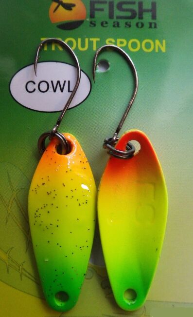 Блесна колеблющаяся FISH SEASONS Cowl 2.8гр #14 Блесна колеблющаяся FISH SEASONS Cowl 2.8гр #14