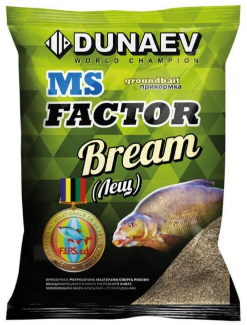 Прикормка DUNAEV MS Factor 1кг Лещ