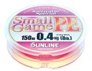 Плетёный шнур SUNLINE Small Game PE New 150м #0.3/0.090мм 2.1кг розовый Плетёный шнур SUNLINE Small Game PE New 150м #0.3/0.090мм 2.1кг розовый