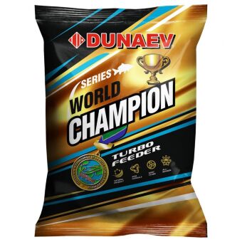 Прикормка DUNAEV World Champion 1кг Turbo Feeder Прикормка DUNAEV World Champion 1кг Turbo Feeder