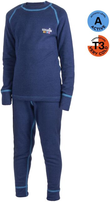 Термокомплект Norfin KIDS BASE BLUE 03 р.128-134