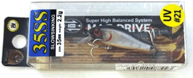 Воблер GROWS CULTURE Rige 35SS (35мм/2.2гр) UV#21 916R Ginkuro Yamame WH Воблер GROWS CULTURE Rige 35SS (35мм/2.2гр) UV#21 916R Ginkuro Yamame WH