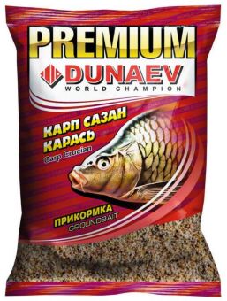 Прикормка DUNAEV Premium 1кг Карп-Сазан