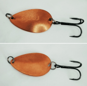 Блесна "Русская приманка" ЛОЖКА 4,5 см/17 гр. Медь/матовая Блесна "Русская приманка" ЛОЖКА 4,5 см/17 гр. Медь/матовая