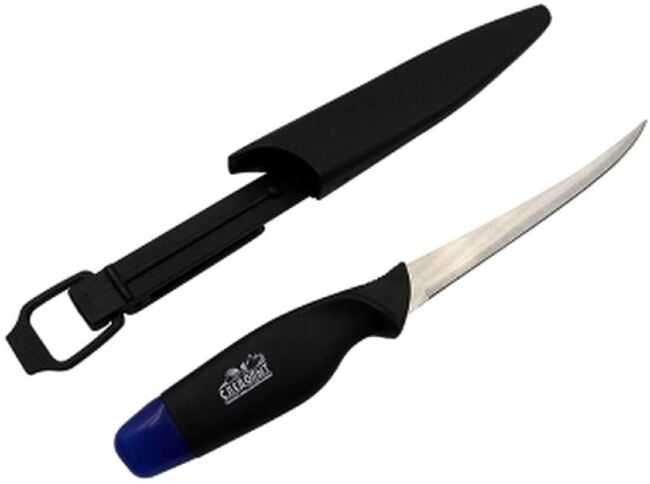 Нож филейный СЛЕДОПЫТ клинок 155 мм. нетонущий в чехле PF-PK-03