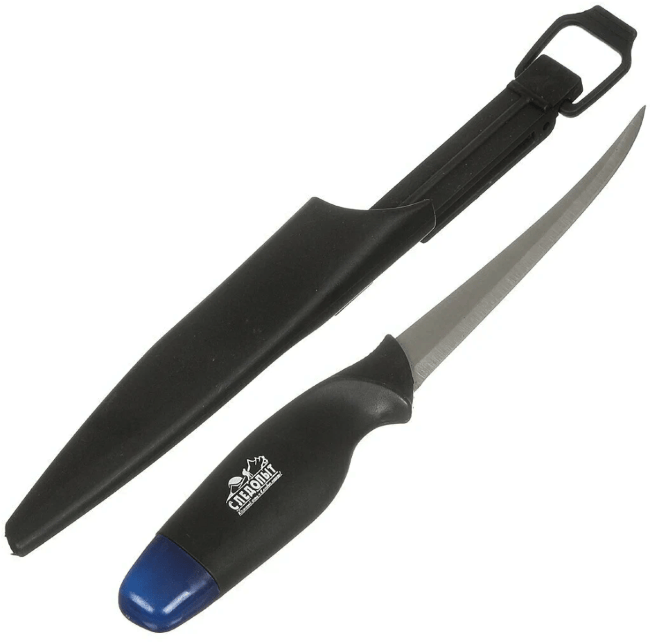 Нож филейный СЛЕДОПЫТ клинок 155 мм. нетонущий в чехле PF-PK-03