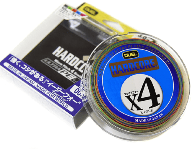 Плетёный шнур DUEL PE Hardcore X4 200м 5Color #0.5/0.121мм 4.1кг H3279 Плетёный шнур DUEL PE Hardcore X4 200м 5Color #0.5/0.121мм 4.1кг H3279