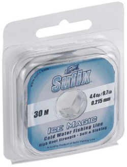 Леска монофил SUFIX Ice Magic прозрачная (блистер) 30м 0.35мм 10.3кг