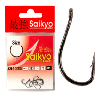 Крючок SAIKYO KH-10008 Idumezina BN № 0,8 10шт/уп Крючок SAIKYO KH-10008 Idumezina BN № 0,8 10шт/уп