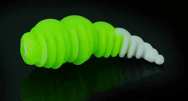 Силикон приманка BORODA BAITS Larva DC 35мм 1.0гр Шартрез/Белый Сыр 12шт/уп Силикон приманка BORODA BAITS Larva DC 35мм 1.0гр Шартрез/Белый Сыр 12шт/уп