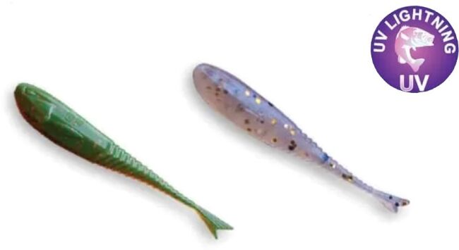 Силиконовая приманка CRAZY FISH Glider #14/25UV Squid 1.1"/0.1гр 16шт/уп 70-30-14/25-6