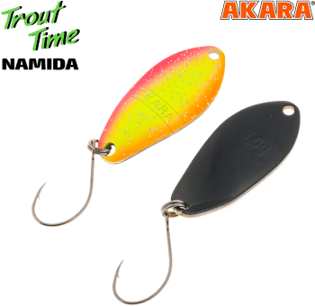 Блесна колеблющаяся AKARA Trout Time Namida 30мм 3.5гр #52 Блесна колеблющаяся AKARA Trout Time Namida 30мм 3.5гр #52