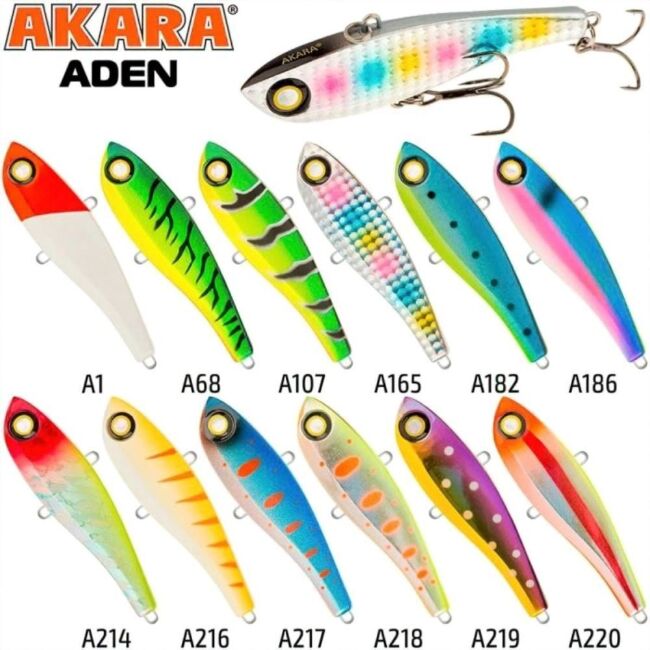 Раттлин AKARA Aden 52S тонущий 52мм 10гр #A86 Раттлин AKARA Aden 52S тонущий 52мм 10гр #A86