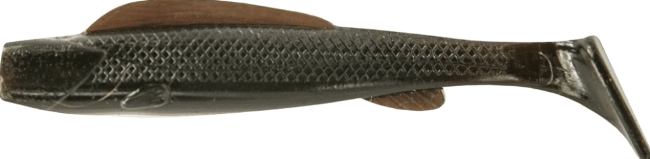 Виброхвост ALLVEGA Bite Fighter Float 8см 4.9гр 4шт/уп #017 motor oil