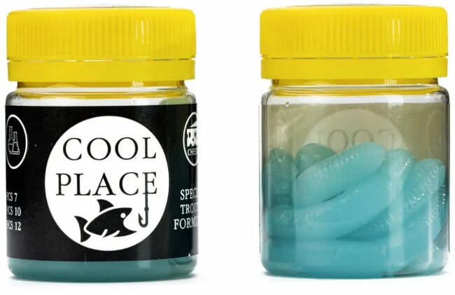 Силиконовая приманка COOL PLACE  Buk Floating Stretch 6.5см" Сыр #23 Голубой (Glow) 7шт/уп