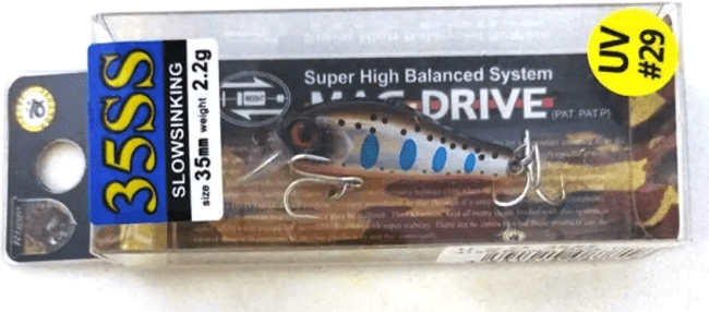 Воблер GROWS CULTURE Rige 35SS (35мм/2.2гр) UV#29 316R Brown Back Yamame Воблер GROWS CULTURE Rige 35SS (35мм/2.2гр) UV#29 316R Brown Back Yamame