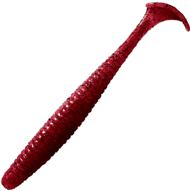 Виброхвост NOIKE Smokin' Swimmer 3" #103 Dark Red 7.6см 2.5гр 9шт/уп